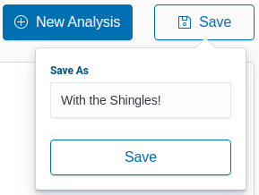 Screenshot of Saving Analyzers
